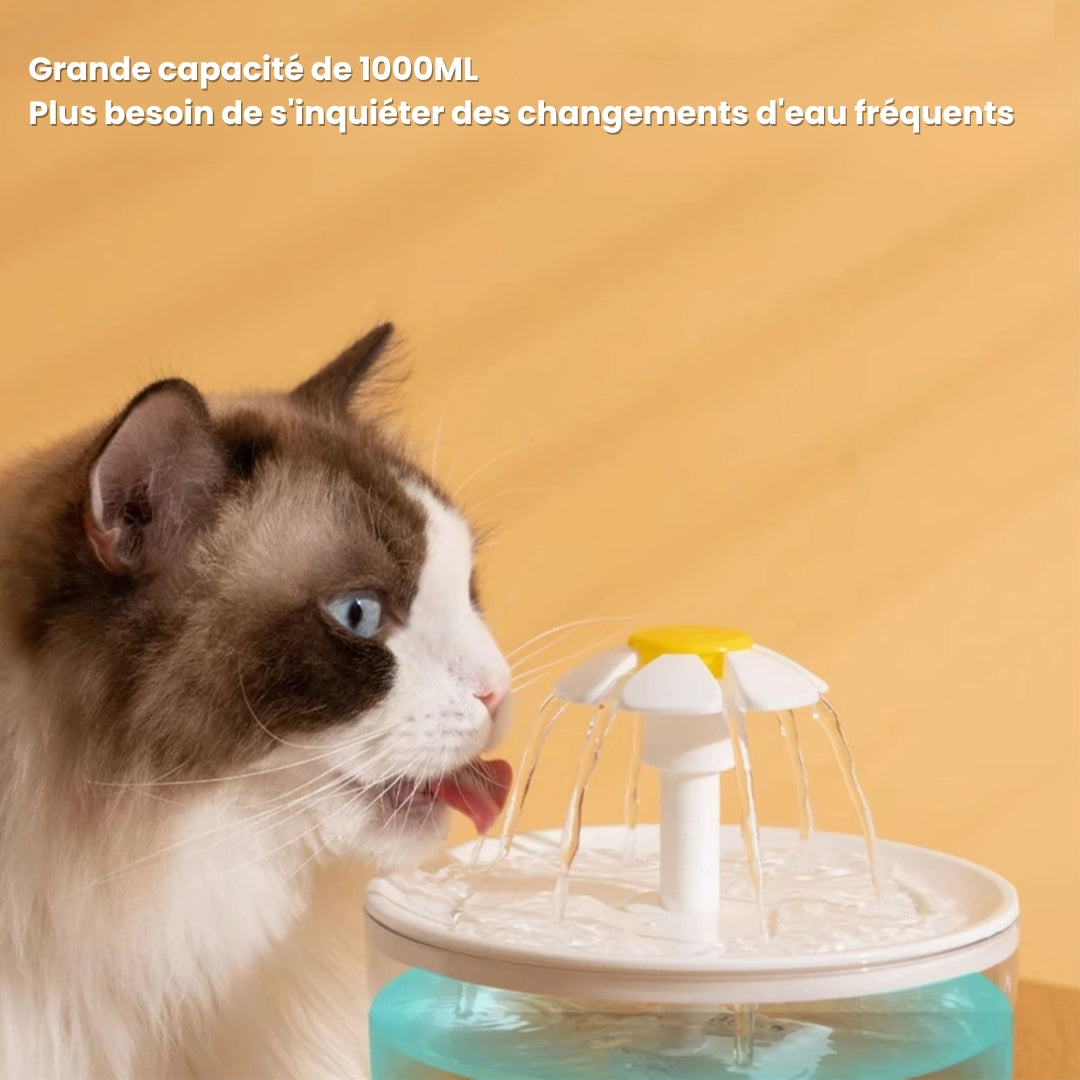 Fontaine à eau intelligente pour chat